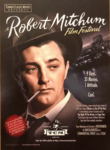 EIN ROBERT MITCHUM FILMFESTIVAL—TMC TURNER FILMKLASSIKER—NOVEMBER 1996—PRINTANZEIGE - Bild 1 von 1