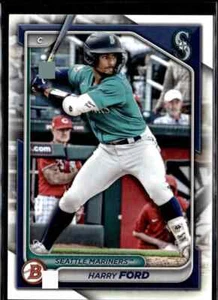 2024 Bowman Draft Paper Harry Ford Seattle Mariners #BD-25 5 Card Lot - Picture 1 of 2