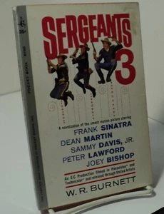 Sergeants 3 by W R Burnett - Pocket 6150 - movie novelization - 1962 - Picture 1 of 2
