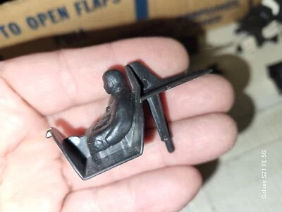 NOS Testors Tether Plane Black Pilot for Japanese Zero #1 - Image 1 of 3