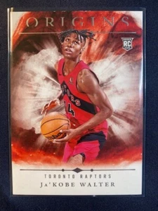 2024 Origins #90 Ja'Kobe Walter RC Toronto Raptors Rookie - Picture 1 of 1