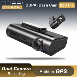 DDpai X2S Pro 2 canales 2K frontal 1080P trasero doble WiFi GPS cuatro HD cámara de tablero DVR cable duro - Imagen 1 de 9
