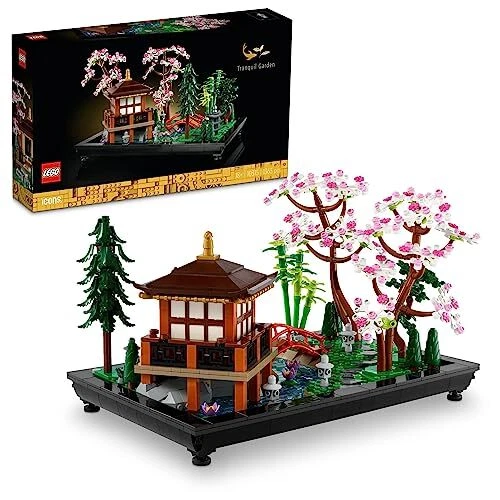 Lego Zen Garden 10315 Icono Toy Block Presente Arte Pintura Interior Niño Niña - Imagen 1 de 4