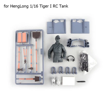 Car Body DIY Model Parts for HengLong 1/16 Tiger I RC Tank Armored Car 3818 - Image 1 of 3