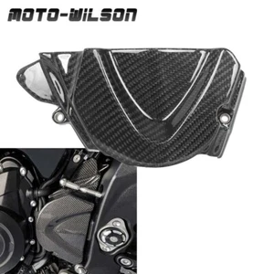 Sprocket Cover For Triumph Street Triple 765 20-22 Chain Cover Carbon Fiber-G - Picture 1 of 16
