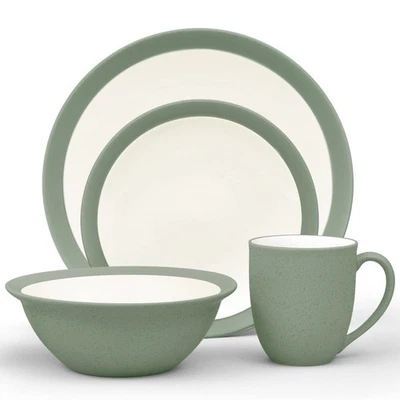 Colorwave Green 4-Piece Curve Place Setting, Service for 1 - Image 1 of 4