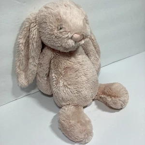 Jellycat London Coniglietto Timido Rosa Medio 12" Peluche Coniglio - Foto 1 di 9