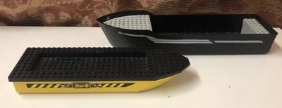 lot of 2 Boat Hull Lego Police Patrol 4021, 4610 Aqua Res-Q incomplete Vtg - Image 1 of 4