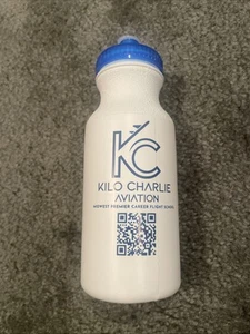 Aviation Kilo Charlie Flight School Water Bottle - Picture 1 of 9