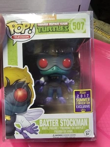 Funko Pop! Baxter Stockman #507 2017 Summer TMNT Ninja Turtles w/Protector - Picture 1 of 4