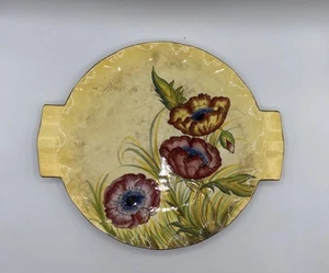 Carlton Ware Iceland Poppy 12” Plate (G3) - Picture 1 of 6