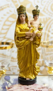 Our Lady of Prompt Succor Blessed Virgin Mary with Baby Jesus Catholic Figurine - Picture 1 of 12