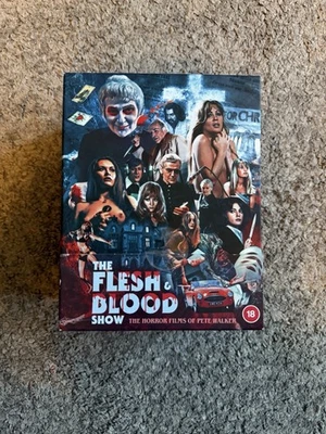 THE FLESH & BLOOD SHOW: HORROR FILMS OF PETE WALKER LTD ED BLU-RAY BOX SET - Image 1 of 4