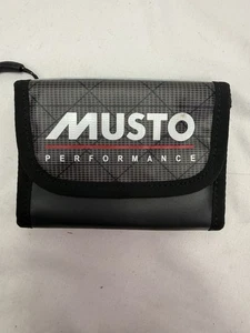 Original Musto Performance Reisebrieftasche schwarz - Bild 1 von 7