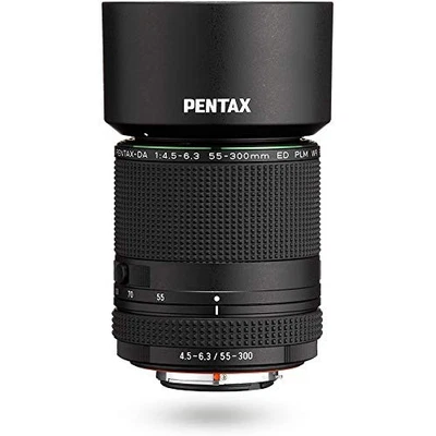 PENTAX HD DA 55-300mm F4.5-6.3 ED PLM WR RE Telephoto Zoom Lens 21277 - Image 1 of 4