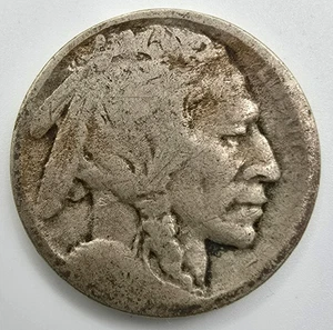 1913 P Type 1 Raised Ground Buffalo Nickel TY1 Coin AG/G You Grade It! Kostenloser Versand - Bild 1 von 5