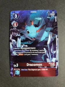 Dracomon (Legend Pack) BT20-007 Rare Digimon Versus Monster - Picture 1 of 2