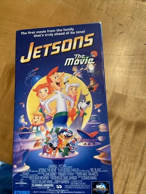 Jetsons - The Movie (VHS, 1990) MCA Universal Closed Captioned Color 82 Min - Image 1 of 4