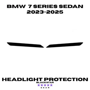Fits BMW 7 Series 2023-2025 Paint Protection Headlight PPF Pre-Cut Kit 3M - Picture 1 of 5
