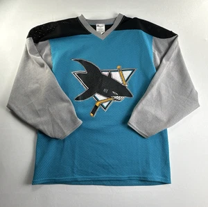 San Jose Sharks Vintage Quadra Sportswear Trikot Herren Small 90’s Rollhockey - Bild 1 von 14