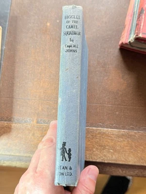 Vintage Biggles Book Biggles of the Camel Squadron - Image 1 of 3