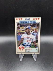 Bo Jackson - 1986 Southern League All-Star Card Set FUTURE STAR Autograph - Picture 1 of 2