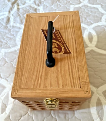 Pathtag Collectors/Traders Ammo Box Oak with 5 Inserts - image 1 of 3