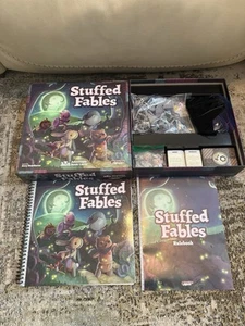 Stuffed Fables Board Game Plaid Hat Games Adventure Book Game Complete Unpainted - Picture 1 of 5