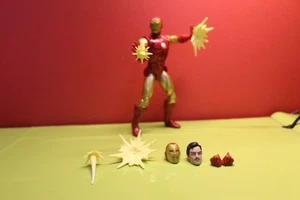 Hasbro Marvel Legends 80 Aniversario Iron Man SUELTO COMPLETO - Imagen 1 de 8