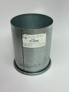 Nordfab 4" Round Adapter, 4 In Duct Dia, Galvanized Steel, 22ga - Picture 1 of 4