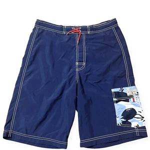 Tommy Hilfiger Men’s Navy Swim Suit Size 30 - Bild 1 von 6