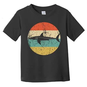 Great White Shark Retro Shark Icon Infant Toddler T-Shirt - Picture 1 of 2