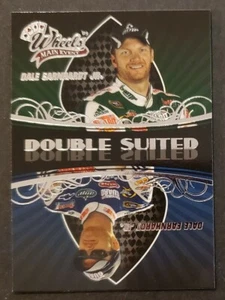 2009 Wheels Main Event #43 Dale Earnhardt Jr. DOUBLE SUITED Racing card NM/MT - Picture 1 of 2