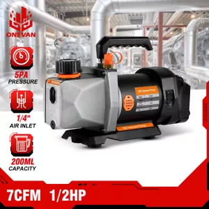 Pompa per Vuoto a Batteria 1/2HP Vacuum Pump per Makita 18V SENZA BATTERIA - Foto 1 di 17