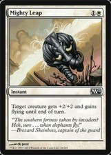 4x Mighty Leap MTG Magic 2012 (M12) NM Magic Regular