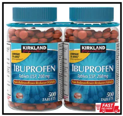 Kirkland Signature Ibuprofeno 200 mg., 1.000 comprimidos Foto 1 de 3