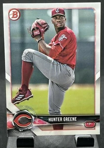 Carta HUNTER GREEN🔥⚾NEAR MINT+ ROOKIE📈🌟2018 BOWMAN DRAFT #BD-58 1° anno - Foto 1 di 2