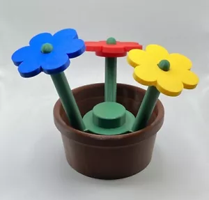 Giant XL Lego Themed Flower Pot Potter - Picture 1 of 4