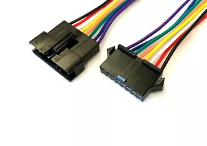 SM 2.5mm 8-Pin JST 30cm wire lead Male Female connector Housing plug cable x 10 - Picture 1 of 5