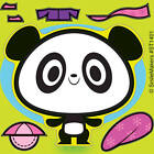 25 Panda Bear  Make Your Own Stickers Party Favors Birthday Teacher Supply