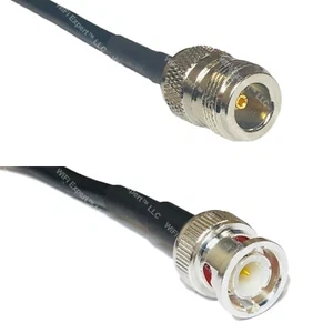 LMR240UF N FEMALE to BNC MALE Coax RF Cable USA-Ship Lot - Picture 1 of 1