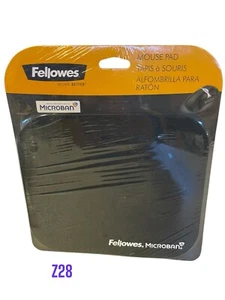Fellowes Microban® 8" x 9" Mouse Pad, Black New In Sealed Package. Free Shipping - Picture 1 of 3
