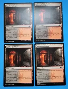 4x Rakdos Guildgate B Ravnica Allegiance Mtg Magic Card Dual Land Gate Mana 256 - Picture 1 of 4