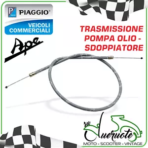 TRASMISSIONE CAVO FILO SDOPPIATORE POMPA OLIO APE 50 2T MIX RST WEB CROSS EUROPA - Foto 1 di 1