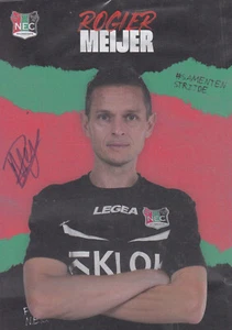 Rogier MEIJER - Países Bajos, NEC NIJMEGEN, entrenador en jefe, ¡autógrafo original! - Imagen 1 de 1