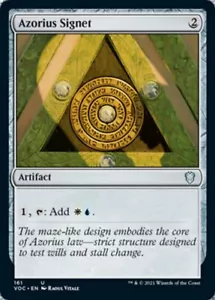 SIGILLO AZORIUS mtg quasi nuovo-m Commander Crimson Vow Unc - Foto 1 di 1