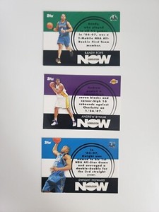2007-08 Topps Generation Now 3 Card Lot Dwight Howard Andrew Bynum GN6 GN17 GN28