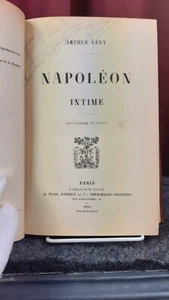 ☆☆ Professionell + neu in Leder gebunden: Arthur Lewy: "Napoleon Intime" TOP ☆☆ - Bild 1 von 10