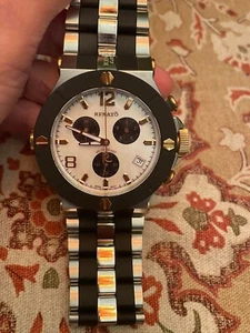 Renato Wilde Beast Swiss ETA G10.211, Rubber Integration Men's Watch - Picture 1 of 10