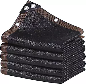 Black Shade Cloth 30X30 FT– 40% Sun Shade Mesh Tarp for Greenhouse, Garden, Pati - Picture 1 of 12